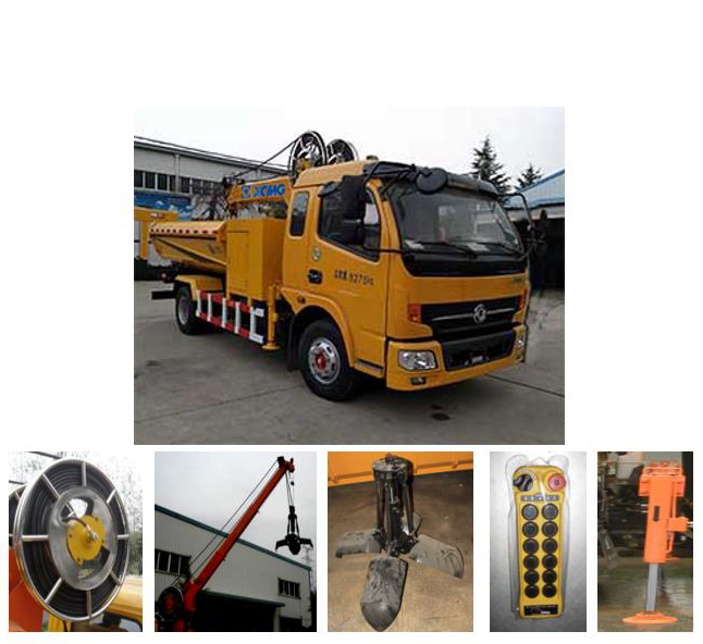 XCMG XQY805 Grab bucket garbage truck